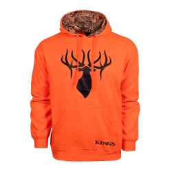King's Blaze Orange Poly Hoodie
