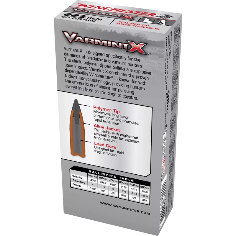 Winchester Varmint X Ammunition - Image 3