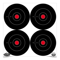 Birchwood Casey Dirty Bird 6" Bull's-Eye Target (12 Pack)