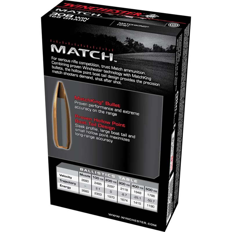 Winchester Match Rifle Ammunition - Image 2
