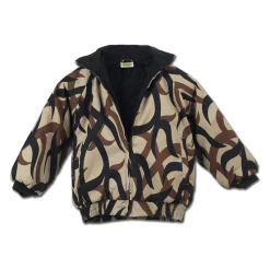 Asat Camouflage Insulated Bomber Camo Jacket - Youth