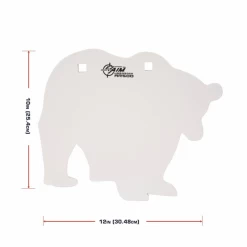 Allen EZ Aim AR500 Steel Bear Silhouette Shooting Target