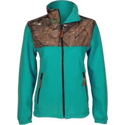 TrailCrest Camo Fleece Full Zip C-max Wind Jacket - Women's