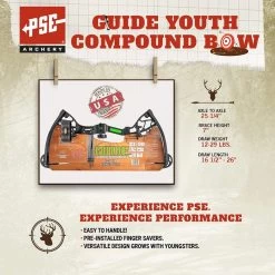 PSE Guide Youth Compound Bow Set