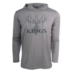 King Triblend Hoodie Tee - Men's