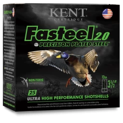 Kent Cartridge 2.0 Precision Plated Steel Waterfowl Shotgun Shells
