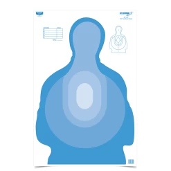 Birchwood Casey Eze-Scorer 23 X 35 BC Transitional Blue Target (100 Targets)