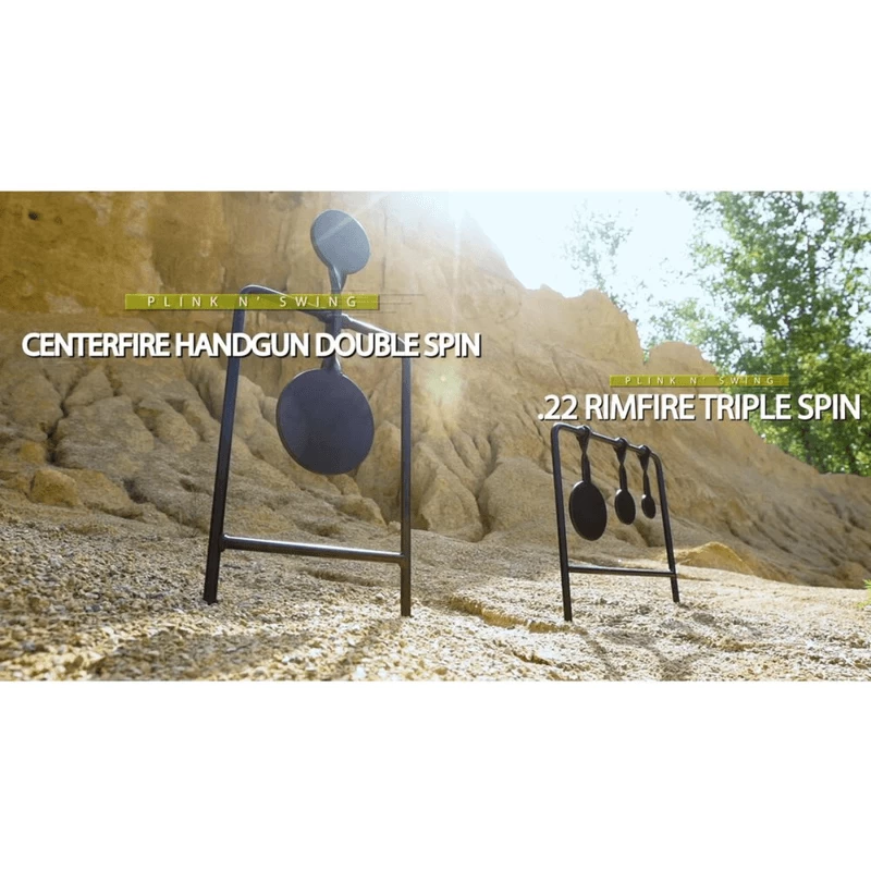 Caldwell Triple Spin .22 Rimfire Swinging Target - Image 12