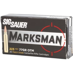 Sig Sauer Elite Match Grade Marksman Ammunition