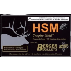 Berger Bullets Trophy Gold Hunting Ammunition
