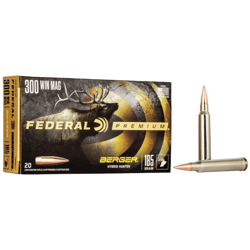 Federal Berger Hybrid Hunter Ammunition