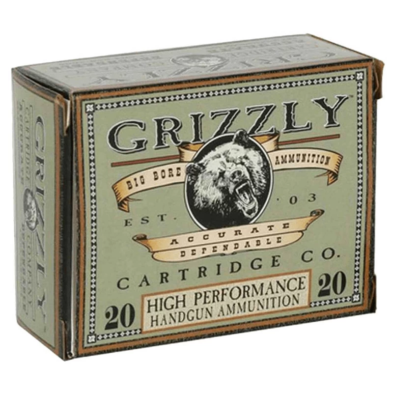 Grizzly Cartridge Rifle Ammunition