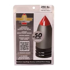 Powerbelt Bullets Aerolt 50cal 250gr Aerotip Bullets