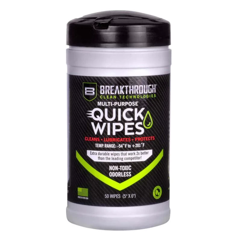 Breakthrough Clean All In One Cleaner Lubricant And Protectant Quick Wipes - Image 2
