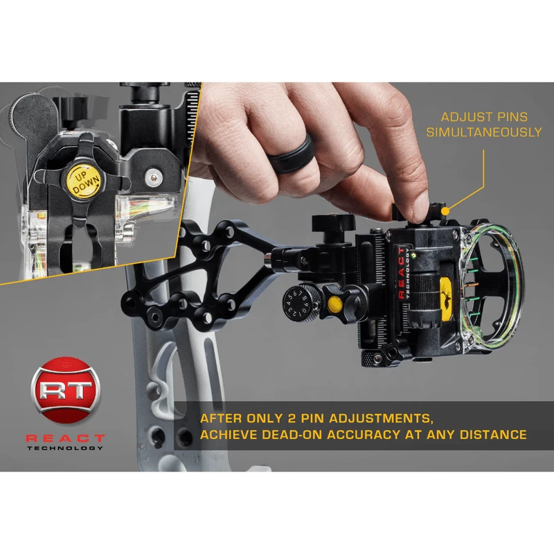 Trophy Ridge React Pro 5-Pin Bow Sight - Image 8