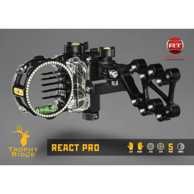 Trophy Ridge React Pro 5-Pin Bow Sight - Image 5